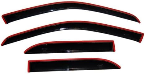 Auto Ventshade [AVS] In-Channel Rain Guards For 2016 - 2023 Toyota Tacoma ACCESS CAB ONLY | Window Vent Visors, 2 pcs. - Smoke | 192430
