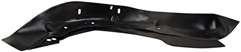 TRQ Front Right Inner Fender Liner Black Passenger Side