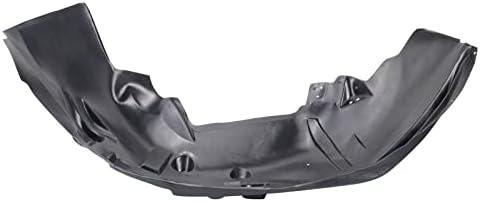 TRQ Front Right Inner Fender Liner Black Passenger Side