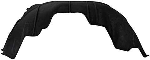 TRQ Front Right Inner Fender Liner Black Passenger Side
