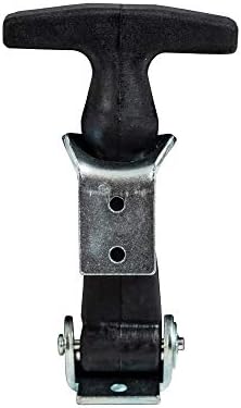 Buyers Products WJ201A 4-7/8" Rubber Hood Catch with A Bracket, 4 Pack, Weather-Resistant Hold Town, T-Handle Hasp, Draw Latch, Ideal Flexible Closure for Vehicle Hood Or Tool Box