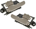 TRQ Tan Inner Inside Interior Door Handle Front LH & RH Pair Set