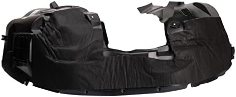 TRQ Front Left Inner Fender Liner Black Drivers Side