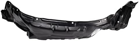 TRQ Front Left Inner Fender Liner Black Drivers Side