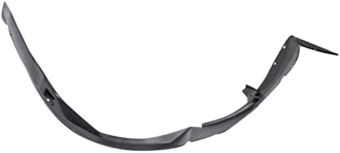 TRQ Front Left Inner Fender Liner Black Drivers Side