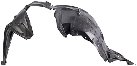 TRQ Left Inner Fender Liner Black Drivers Side