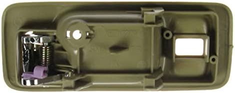 TRQ Front Right Interior Door Handle Tan Passenger Side