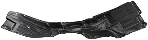 TRQ Front Right Inner Fender Liner Black Passenger Side