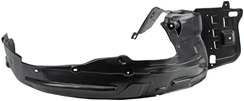 TRQ Front Right Inner Fender Liner Passenger Side