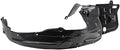 TRQ Front Right Inner Fender Liner Passenger Side