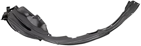 TRQ Front Right Inner Fender Liner Black Passenger Side