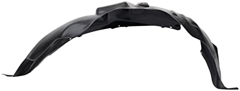TRQ Front Left Inner Fender Liner Black Drivers Side