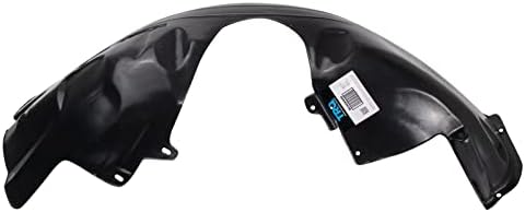 TRQ Front Left Inner Fender Liner Black Drivers Side