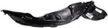 TRQ Front Right Inner Fender Liner Black Passenger Side
