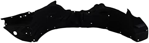 TRQ Front Right Inner Fender Liner Black Passenger Side