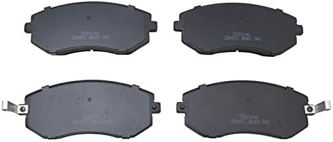 TRQ Front Brake Pads Ceramic Hardware
