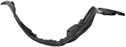TRQ Front Left Inner Fender Liner Black Drivers Side