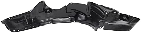 TRQ Front Left Inner Fender Liner Black Drivers Side