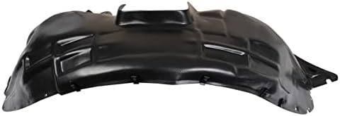 TRQ Front Left Inner Fender Liner Black Drivers Side