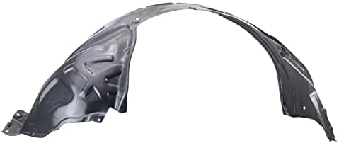 TRQ Front Left Inner Fender Liner Black Drivers Side