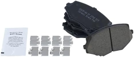 TRQ Front Brake Pads Ceramic Hardware
