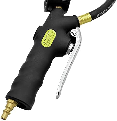 Freeman Digital Tire Inflator with LCD Pressure Gauge and 90 Degree Lock-On Chuck | FS3DTI - Image 4