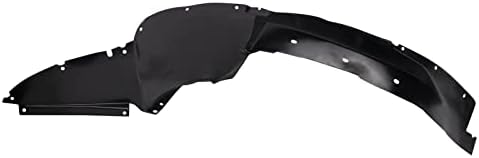 TRQ Front Left Inner Fender Liner Black Drivers Side