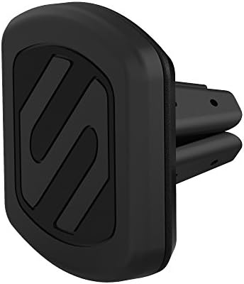 Scosche MAGVM2B MagicMount Magnetic Cell Phone Stand, Hands-Free Cellphone Holder for Car Vent Phone Mount Compatible with iPhone, Samsung and all Mobile Android Phones, Not Compatible with MagSafe