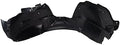 TRQ Front Right Inner Fender Liner Black Passenger Side