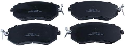 TRQ Premium Posi Ceramic Brake Pad Front Set