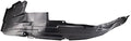 TRQ Front Left Inner Fender Liner Black Drivers Side