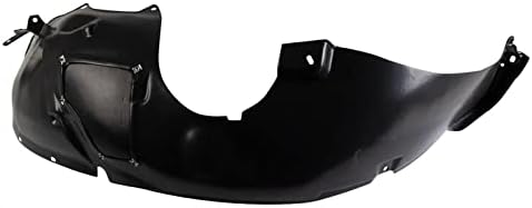 TRQ Front Left Inner Fender Liner Black Drivers Side
