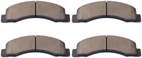 TRQ Front Brake Pads Ceramic Hardware