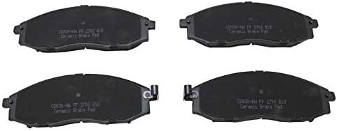TRQ Front Brake Pads Ceramic Hardware