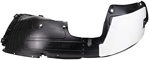TRQ Front Left Inner Fender Liner Black Drivers Side