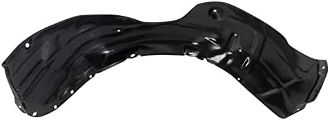 TRQ Front Left Inner Fender Liner Black Drivers Side