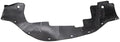 TRQ Front Left Inner Fender Liner Black Drivers Side