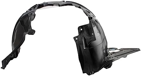 TRQ Front Left Inner Fender Liner Drivers Side