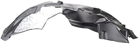 TRQ Front Left Inner Fender Liner Black Drivers Side