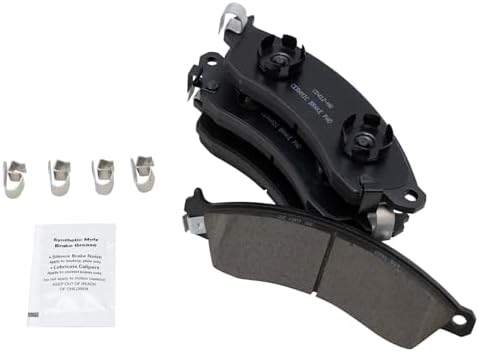 TRQ Front Ceramic Brake Pad Set