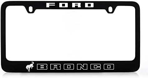 FORD Bronco UV Printed Metal License Plate Frame - FORD