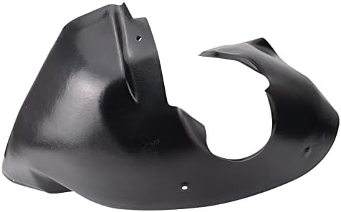 TRQ Front Left Inner Fender Liner Black Drivers Side