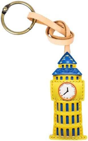 Travel Icon Leather Bag Charm - Unique Keychain Purse Charm For Handbags