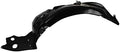 TRQ Front Left Inner Fender Liner Black Drivers Side