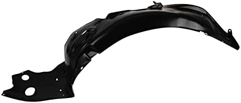 TRQ Front Left Inner Fender Liner Black Drivers Side