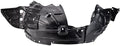TRQ Front Left Inner Fender Liner Black Drivers Side