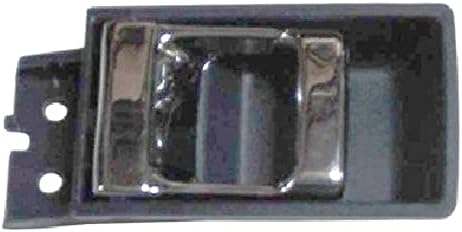 TRQ Blue & Chrome Inside Door Handle Pair Set
