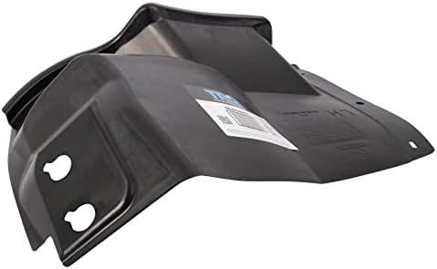 TRQ Front Left Forward Inner Fender Liner Black Drivers Side