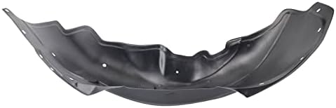 TRQ Front Right Inner Fender Liner Black Passenger Side