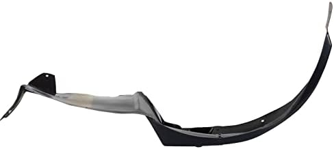TRQ Front Right Inner Fender Liner Black Passenger Side